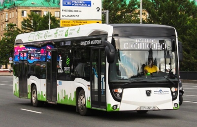 На выставке «Электротранс-2018» был представлен электробус КАМАЗ-6282